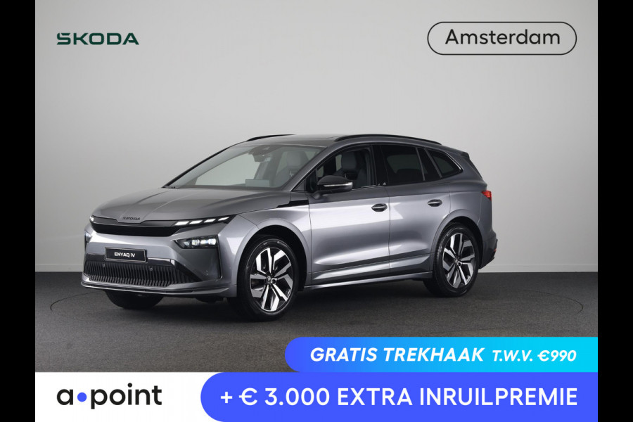 Škoda Enyaq 85 Sportline | Panoramadak | 20 inch | Sportstoelen | Adaptive Cruise | Blind Spot
