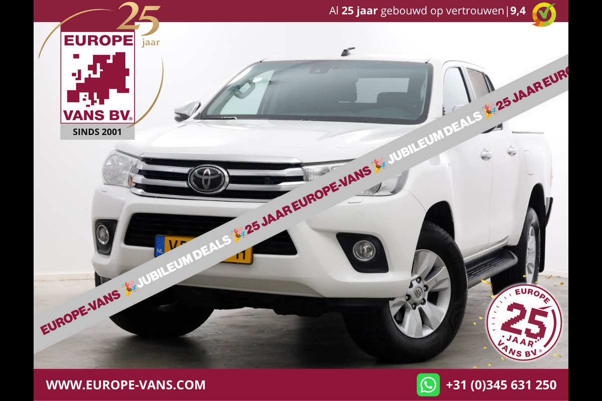 Toyota Hilux 2.4 D-4D-F 150pk E6 4WD 4x4 Automaat Double Cab Airco/Camera 11-2019