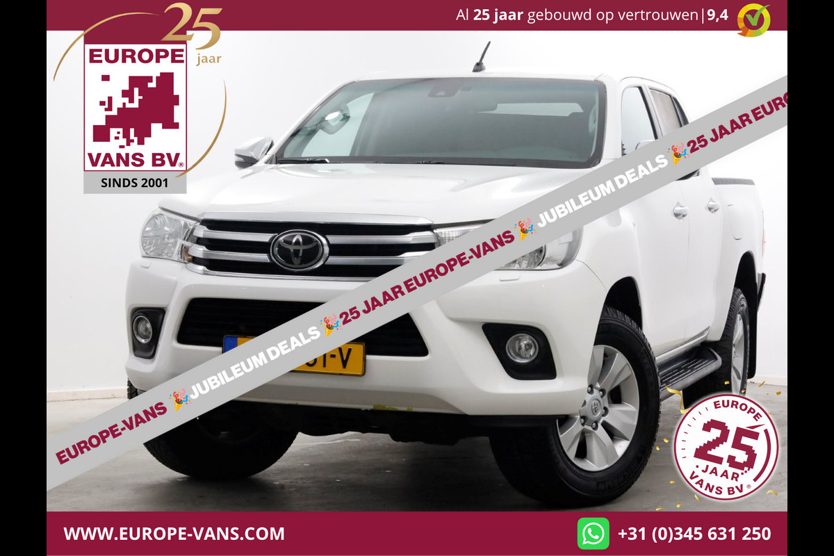 Toyota Hilux 2.4 D-4D-F 150pk E6 4WD 4x4 Double Cab Automaat 08-2019