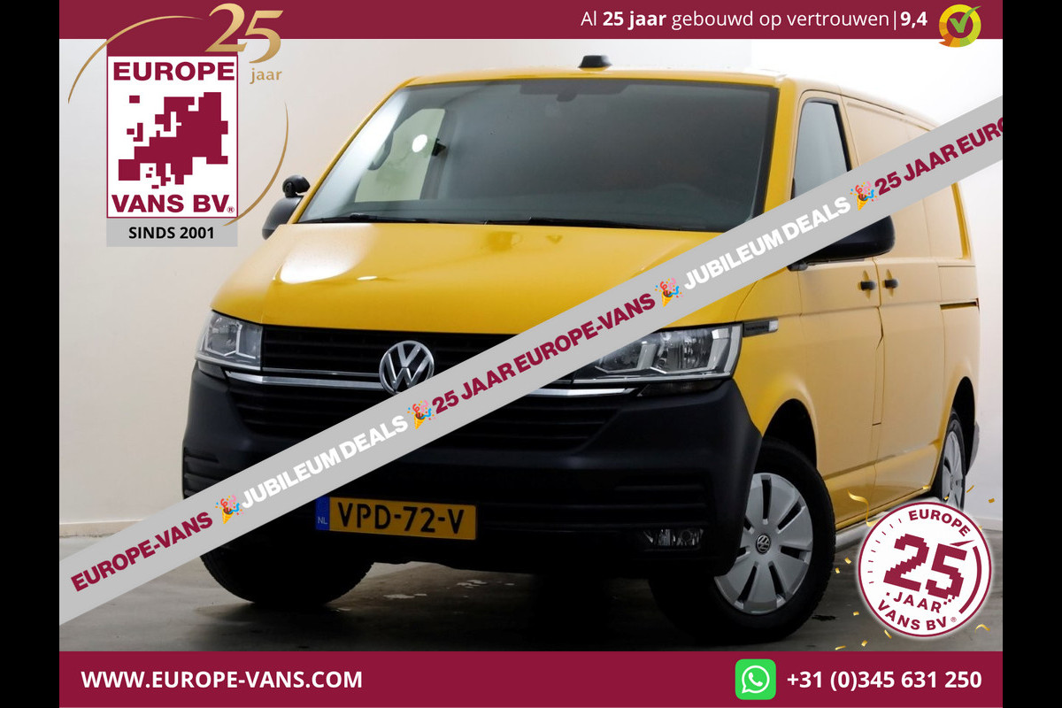 Volkswagen Transporter T6.1 2.0 TDI 150pk L1H1 DSG-Automaat Airco/Navi/2x Schuifdeur 04-2022