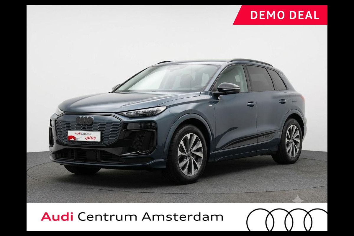 Audi Q6 e-tron S edition 83 kWh 225pk | Trekhaak wegklapbaar | S-line Exterieur | MMI bijrijdersscherm | Stoelverwaming voor en achter