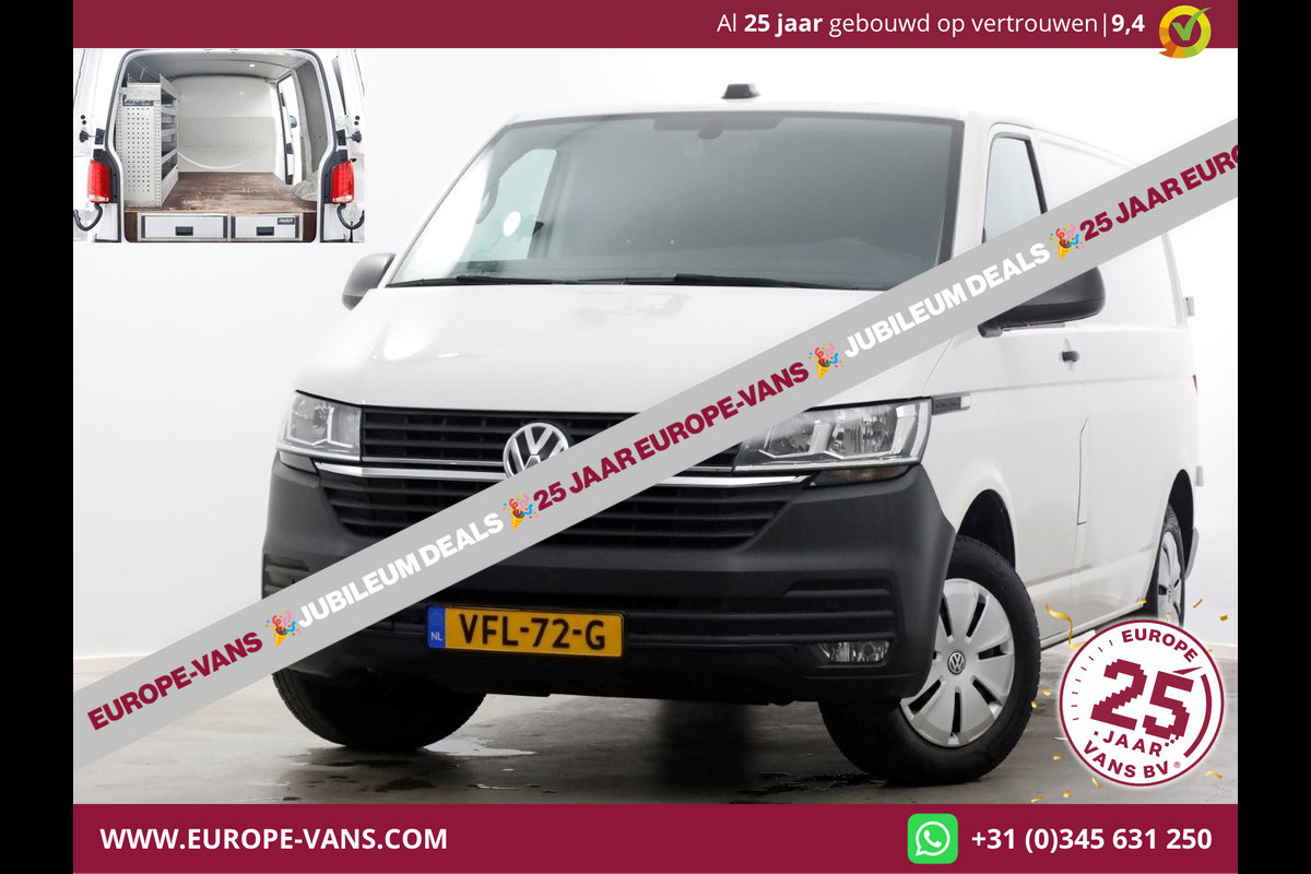 Volkswagen Transporter T6.1 2.0 TDI 110pk L1H1 Comfortline Airco/Navi/Camera/Inrichting 04-2020
