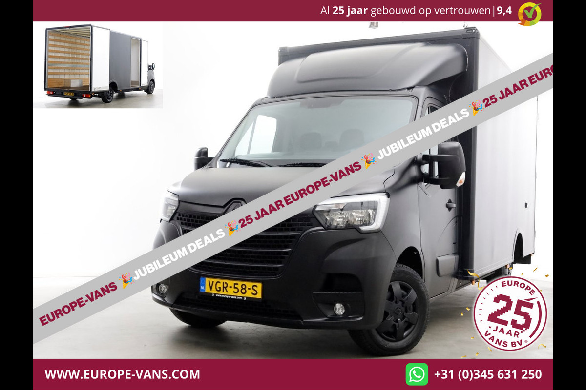 Renault Master T35 2.3 DCI 150pk E6 Durisotti Lowliner Bakwagen met deuren 1251kg laadverm. 09-2020
