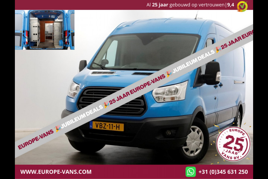 Ford Transit 350 2.0 TDCI 130pk E6 L3H2 Trend Airco/Camera/2x Schuifdeur 10-2019