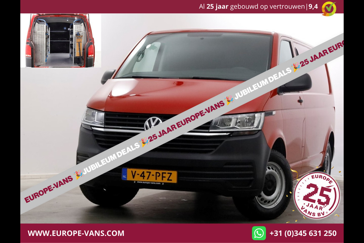 Volkswagen Transporter T6.1 2.0 TDI 110pk Lang Airco/Inrichting/Achterklep 06-2020