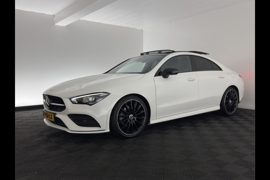 Mercedes-Benz CLA-Klasse 180 d Premium Plus (INCL-BTW) Aut. *PANO | LEATHER-MICROFIBRE | FULL-LED  | AMBIENTLIGHT | HEATED-SPORTSEATS | WIDESCREEN-COCKPIT | DAB+ | NAVI-FULLMAP | CAMERA | PRIVACYGLASS | 19''ALU*