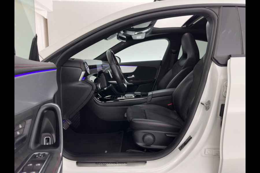 Mercedes-Benz CLA-Klasse 180 d Premium Plus (INCL-BTW) Aut. *PANO | LEATHER-MICROFIBRE | FULL-LED  | AMBIENTLIGHT | HEATED-SPORTSEATS | WIDESCREEN-COCKPIT | DAB+ | NAVI-FULLMAP | CAMERA | PRIVACYGLASS | 19''ALU*