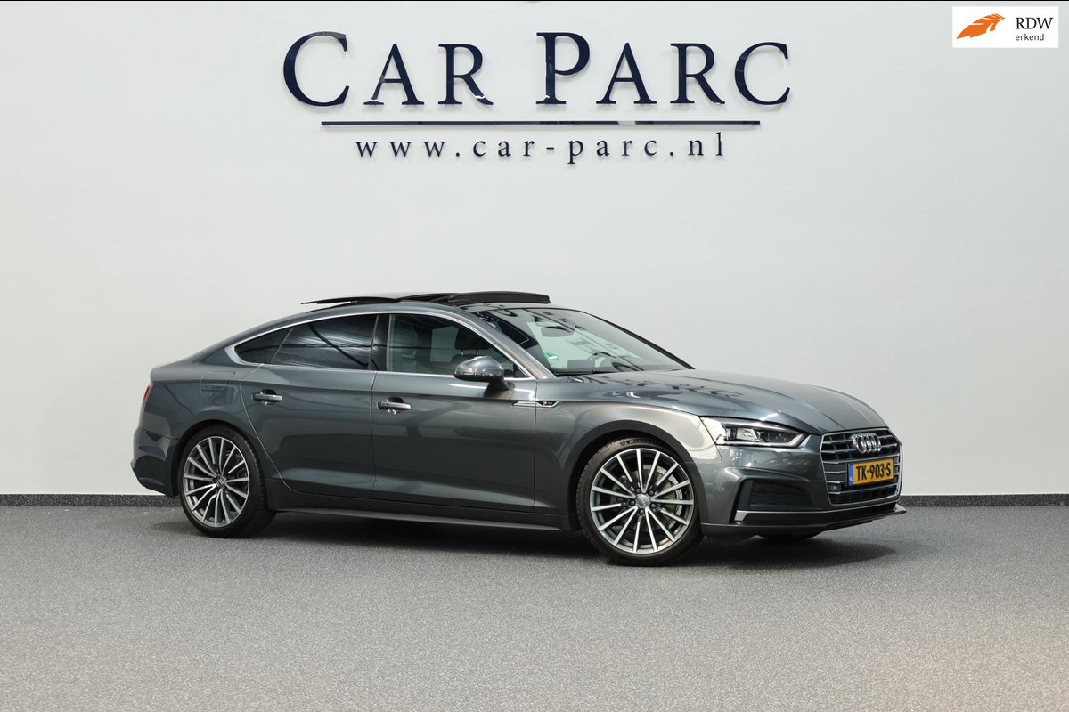 Audi A5 Sportback 2.0 TFSI 2x S-line Edition LED/VIRTUAL/SFEER/PANO/B&O/HALF LEDER+S.VERWARMING/LMV/CRUISE/12 MND GARANTIE