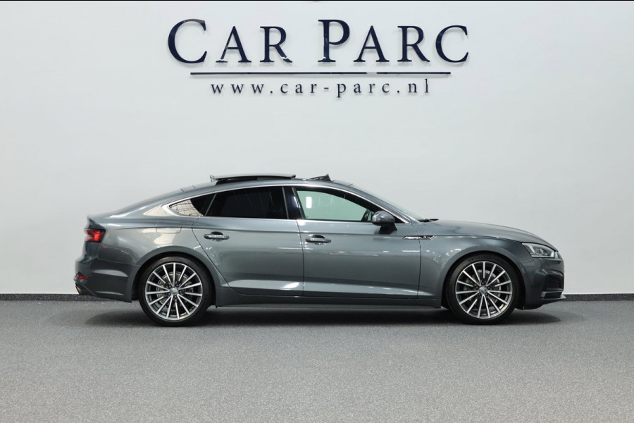 Audi A5 Sportback 2.0 TFSI 2x S-line Edition LED/VIRTUAL/SFEER/PANO/B&O/HALF LEDER+S.VERWARMING/LMV/CRUISE/12 MND GARANTIE