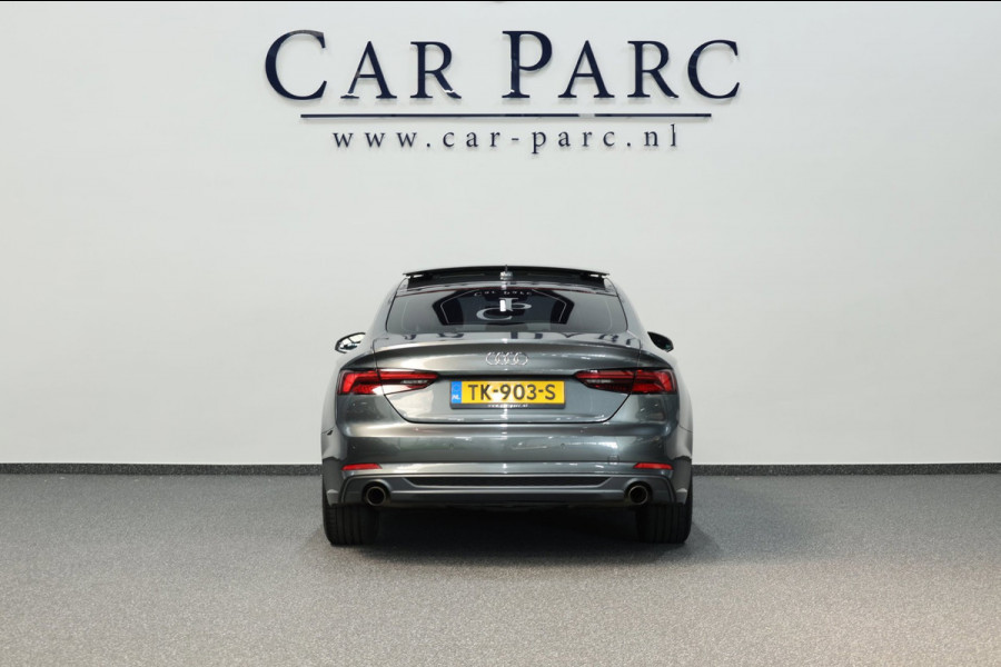 Audi A5 Sportback 2.0 TFSI 2x S-line Edition LED/VIRTUAL/SFEER/PANO/B&O/HALF LEDER+S.VERWARMING/LMV/CRUISE/12 MND GARANTIE