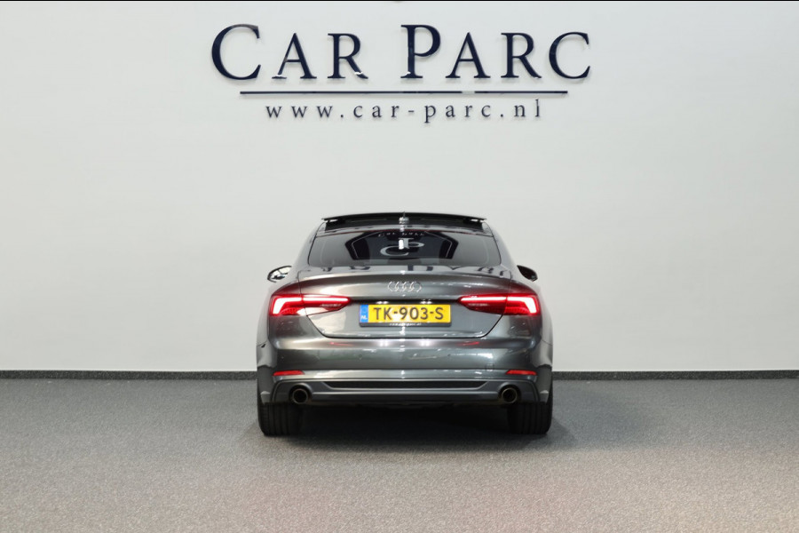Audi A5 Sportback 2.0 TFSI 2x S-line Edition LED/VIRTUAL/SFEER/PANO/B&O/HALF LEDER+S.VERWARMING/LMV/CRUISE/12 MND GARANTIE