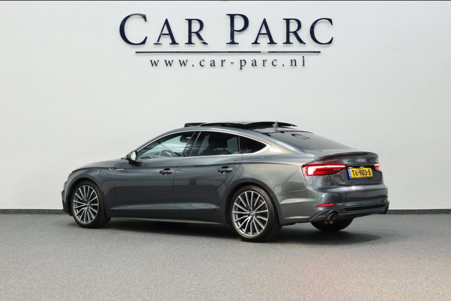 Audi A5 Sportback 2.0 TFSI 2x S-line Edition LED/VIRTUAL/SFEER/PANO/B&O/HALF LEDER+S.VERWARMING/LMV/CRUISE/12 MND GARANTIE