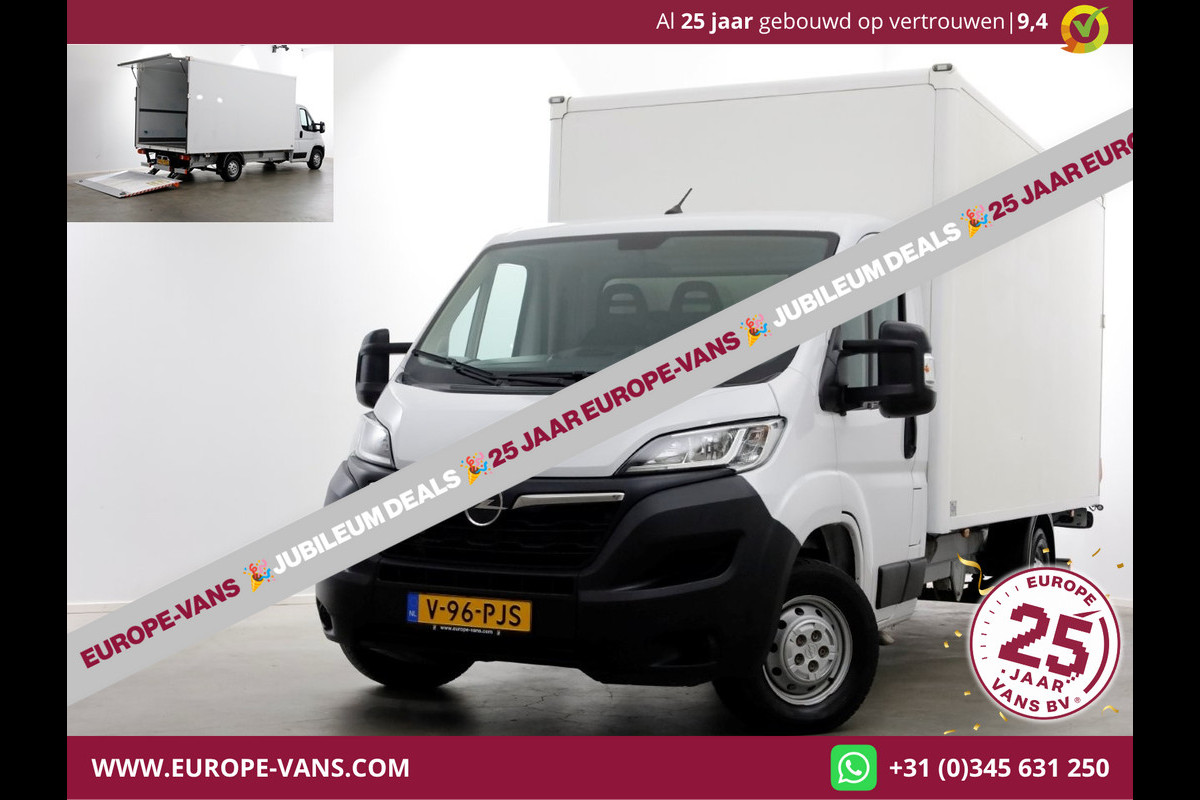 Opel Movano 2.2D 140pk Bakwagen met laadklep 1.060kg laadvermogen 07-2022