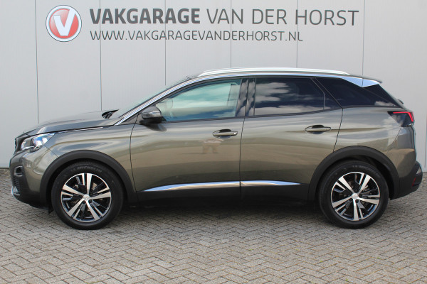 Peugeot 3008 1.6-165pk e-THP Allure AUTOMAAT ! Trekgewicht 1.550kg ! Autm. airco dual, camera, digitaal dashboard, navigatie, telefoonvoorb., trekhaak, LM wielen, metallic lak, privacy glass, cruise cntrl, elektr. achterklep etc.