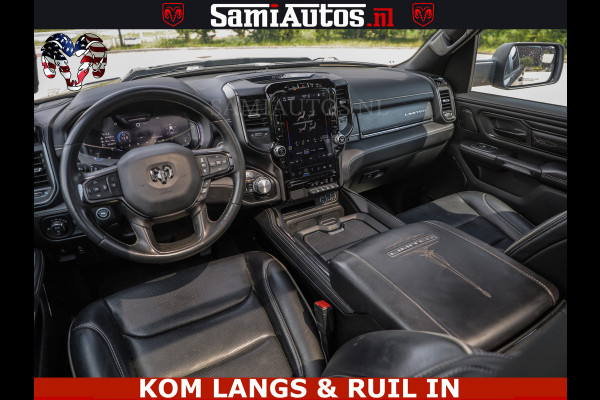 Dodge Ram 1500 LIMITED 5.7 V8 | GRANITE KLEUR | BRONS 4PLAY WIELEN | HUD | MEGA DIK | LUCHTVERING | VOLLE PICK UP | CREW CAB 5 PERSOONS GRIJS KENTEKEN | DUBBELE CABINE | | De specialist in Amerikaanse pick‑ups in Nederland en Europa.