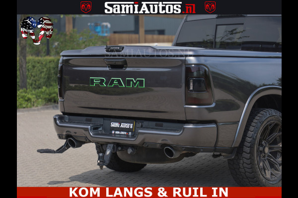 Dodge Ram 1500 LIMITED 5.7 V8 | GRANITE KLEUR | BRONS 4PLAY WIELEN | HUD | MEGA DIK | LUCHTVERING | VOLLE PICK UP | CREW CAB 5 PERSOONS GRIJS KENTEKEN | DUBBELE CABINE | | De specialist in Amerikaanse pick‑ups in Nederland en Europa.