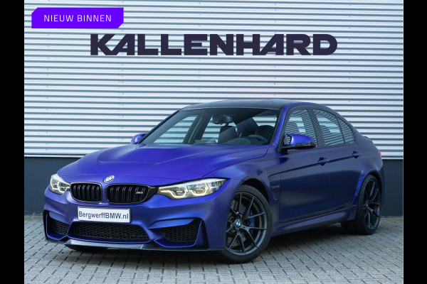 BMW 3 Serie M3 CS - Individual "Frozen Dark Blue II" - Manual Seats