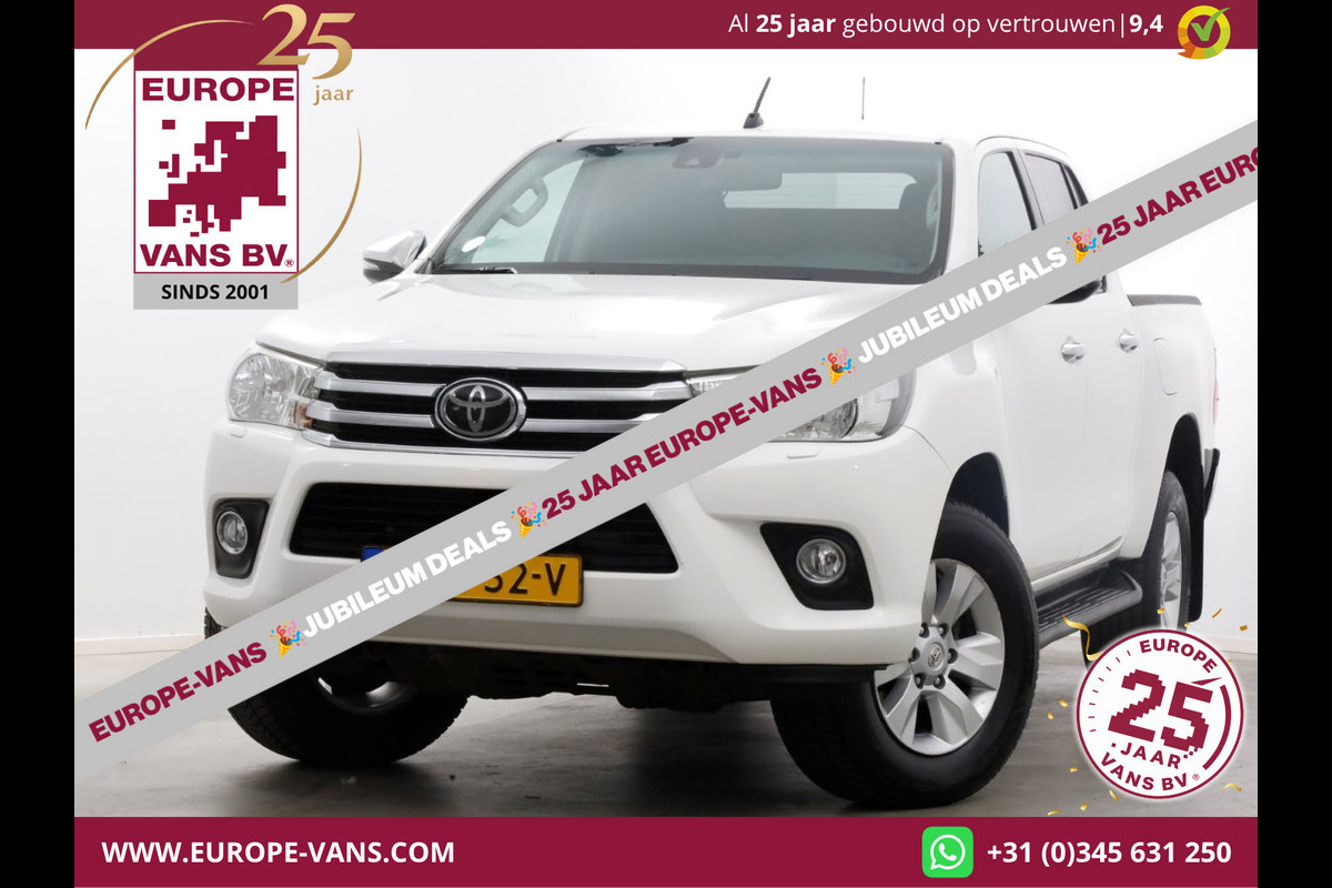Toyota Hilux 2.4 D-4D-F 150pk E6 4WD 4x4 Double Cab Automaat 08-2019