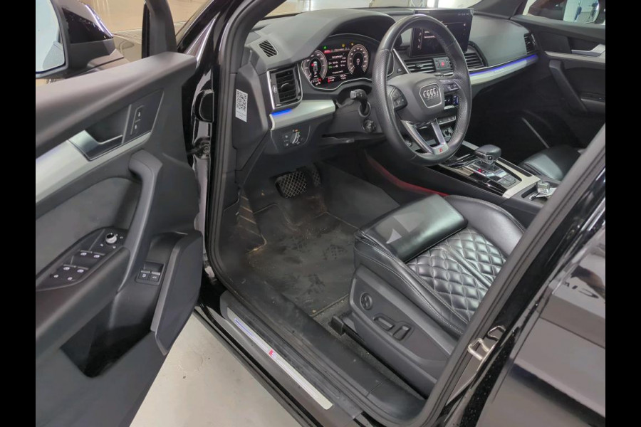 Audi Q5 Sportback 50 TFSI e S edition S-Line | Luchtvering | RS Seats | Stoelverwarming | Ambiance Verlichting | Camera | Cruise Control | Navigatie | Apple Carplay | Keyless | Trekhaak | Matrix LED | SOH 80%