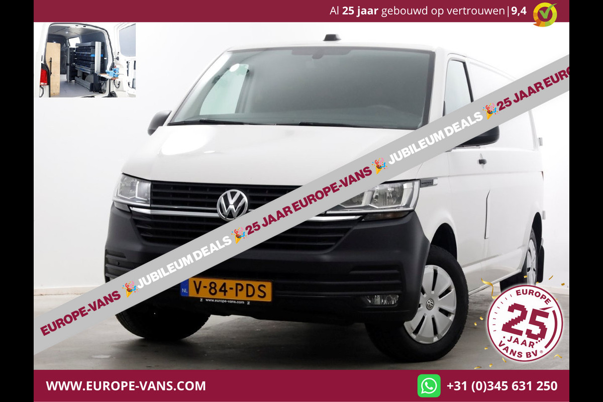 Volkswagen Transporter T6.1 2.0 TDI 150pk DSG-Automaat Lang Airco/Navi/Inrichting 04-2021