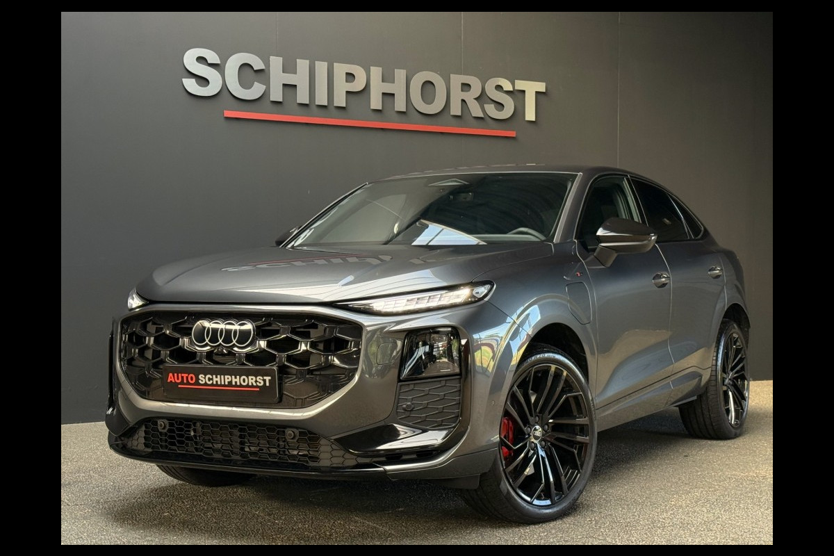 Audi Q3 Sportback Sportback e-hybrid 272pk 2xS-line Tech plus Black Optic matrix full led 119 kmbereik