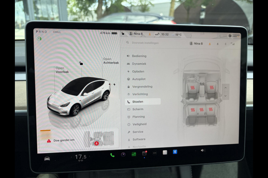 Tesla Model Y Long Range AWD 75 kWh SOH 95% |  TESLA FABRIEKSGARANTIE TOT 2027 | FABRIEKSGARANTIE OP ACCU & AANDRIJFLIJN TOT 2032 OF 192.000 KM| BTW VERREKENBAAR