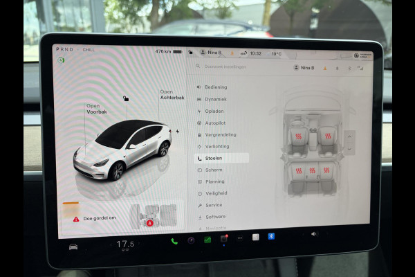 Tesla Model Y Long Range AWD 75 kWh SOH 95% |  TESLA FABRIEKSGARANTIE TOT 2027 | FABRIEKSGARANTIE OP ACCU & AANDRIJFLIJN TOT 2032 OF 192.000 KM| BTW VERREKENBAAR