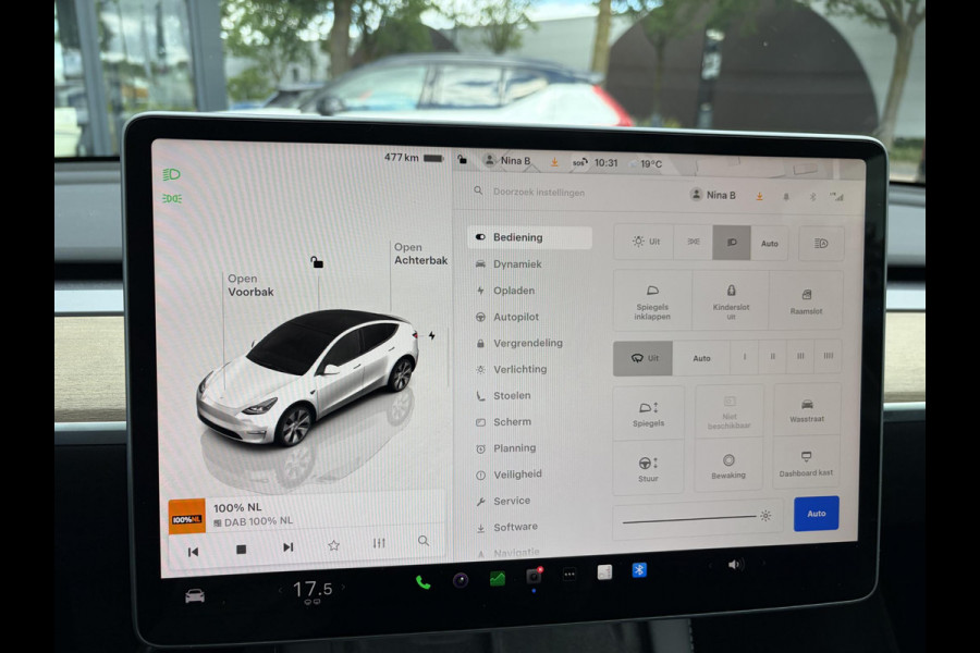 Tesla Model Y Long Range AWD 75 kWh SOH 95% |  TESLA FABRIEKSGARANTIE TOT 2027 | FABRIEKSGARANTIE OP ACCU & AANDRIJFLIJN TOT 2032 OF 192.000 KM| BTW VERREKENBAAR