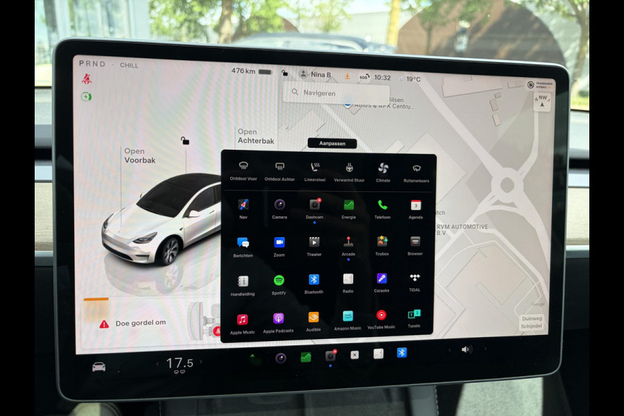Tesla Model Y Long Range AWD 75 kWh SOH 95% |  TESLA FABRIEKSGARANTIE TOT 2027 | FABRIEKSGARANTIE OP ACCU & AANDRIJFLIJN TOT 2032 OF 192.000 KM| BTW VERREKENBAAR