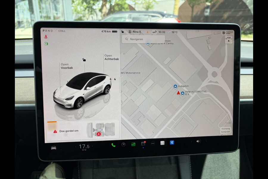 Tesla Model Y Long Range AWD 75 kWh SOH 95% |  TESLA FABRIEKSGARANTIE TOT 2027 | FABRIEKSGARANTIE OP ACCU & AANDRIJFLIJN TOT 2032 OF 192.000 KM| BTW VERREKENBAAR