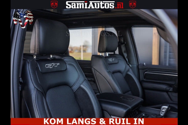Dodge Ram GT HULK | 5.7 V8 HEMI | VIRTUAL COCKPIT | HEAD-UP | ADAPTIVE CRUISE | 360 CAMERA | TRX PACK | Comfortabele Dubbele Cabine met Royale 5 Zitplaatsen | BPM vrij | De specialist in Amerikaanse pick‑ups in Nederland en Europa.