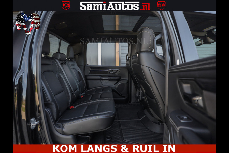 Dodge Ram GT HULK | 5.7 V8 HEMI | VIRTUAL COCKPIT | HEAD-UP | ADAPTIVE CRUISE | 360 CAMERA | TRX PACK | Comfortabele Dubbele Cabine met Royale 5 Zitplaatsen | BPM vrij | De specialist in Amerikaanse pick‑ups in Nederland en Europa.