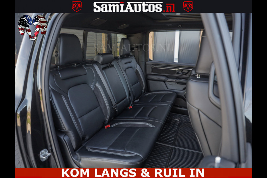 Dodge Ram GT HULK | 5.7 V8 HEMI | VIRTUAL COCKPIT | HEAD-UP | ADAPTIVE CRUISE | 360 CAMERA | TRX PACK | Comfortabele Dubbele Cabine met Royale 5 Zitplaatsen | BPM vrij | De specialist in Amerikaanse pick‑ups in Nederland en Europa.