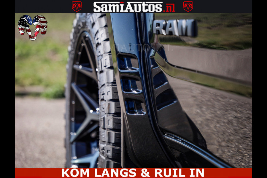 Dodge Ram GT HULK | 5.7 V8 HEMI | VIRTUAL COCKPIT | HEAD-UP | ADAPTIVE CRUISE | 360 CAMERA | TRX PACK | Comfortabele Dubbele Cabine met Royale 5 Zitplaatsen | BPM vrij | De specialist in Amerikaanse pick‑ups in Nederland en Europa.
