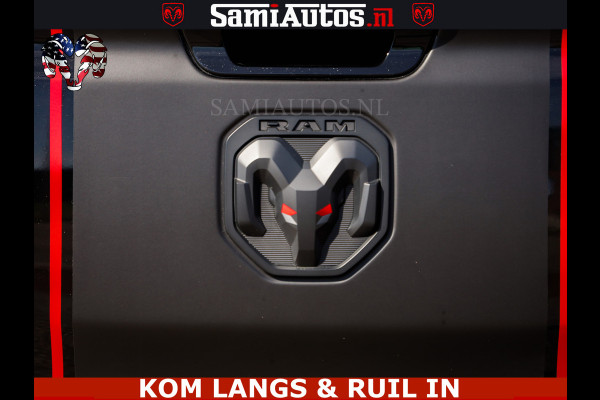 Dodge Ram GT HULK | 5.7 V8 HEMI | VIRTUAL COCKPIT | HEAD-UP | ADAPTIVE CRUISE | 360 CAMERA | TRX PACK | Comfortabele Dubbele Cabine met Royale 5 Zitplaatsen | BPM vrij | De specialist in Amerikaanse pick‑ups in Nederland en Europa.
