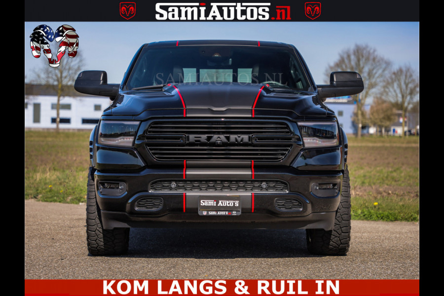 Dodge Ram GT HULK | 5.7 V8 HEMI | VIRTUAL COCKPIT | HEAD-UP | ADAPTIVE CRUISE | 360 CAMERA | TRX PACK | Comfortabele Dubbele Cabine met Royale 5 Zitplaatsen | BPM vrij | De specialist in Amerikaanse pick‑ups in Nederland en Europa.