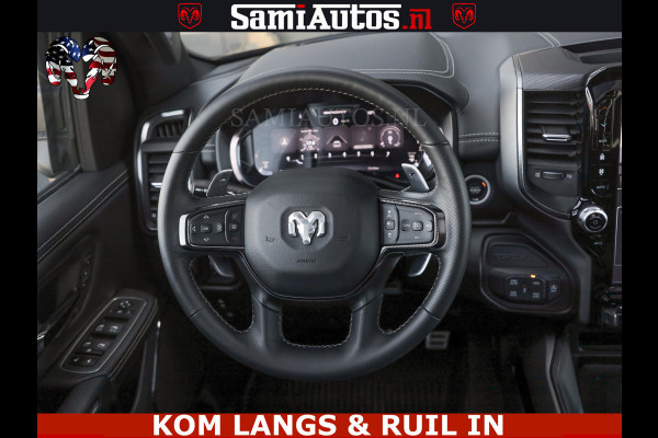 Dodge Ram GT HULK | 5.7 V8 HEMI | VIRTUAL COCKPIT | HEAD-UP | ADAPTIVE CRUISE | 360 CAMERA | TRX PACK | Comfortabele Dubbele Cabine met Royale 5 Zitplaatsen | BPM vrij | De specialist in Amerikaanse pick‑ups in Nederland en Europa.