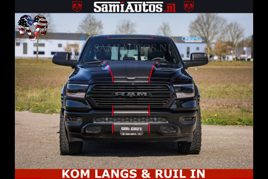 Dodge Ram GT HULK | 5.7 V8 HEMI | VIRTUAL COCKPIT | HEAD-UP | ADAPTIVE CRUISE | 360 CAMERA | TRX PACK | Comfortabele Dubbele Cabine met Royale 5 Zitplaatsen | BPM vrij | De specialist in Amerikaanse pick‑ups in Nederland en Europa.