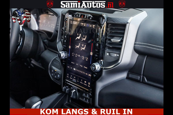Dodge Ram GT HULK | 5.7 V8 HEMI | VIRTUAL COCKPIT | HEAD-UP | ADAPTIVE CRUISE | 360 CAMERA | TRX PACK | Comfortabele Dubbele Cabine met Royale 5 Zitplaatsen | BPM vrij | De specialist in Amerikaanse pick‑ups in Nederland en Europa.