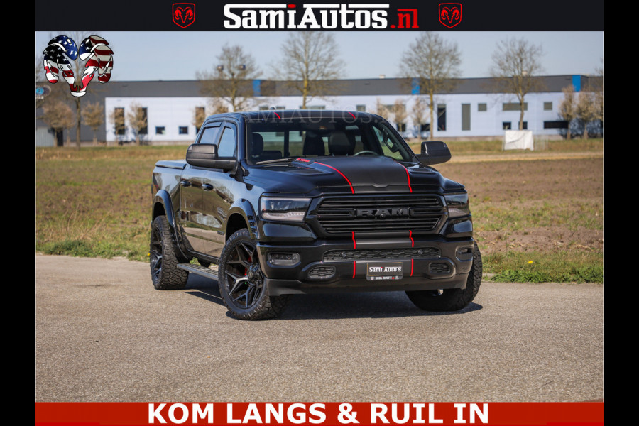 Dodge Ram GT HULK | 5.7 V8 HEMI | VIRTUAL COCKPIT | HEAD-UP | ADAPTIVE CRUISE | 360 CAMERA | TRX PACK | Comfortabele Dubbele Cabine met Royale 5 Zitplaatsen | BPM vrij | De specialist in Amerikaanse pick‑ups in Nederland en Europa.