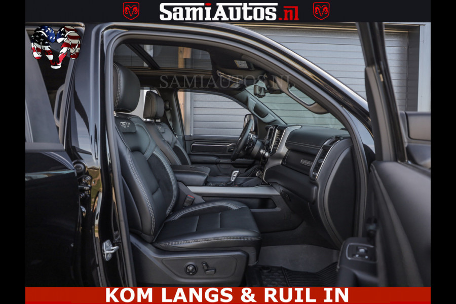 Dodge Ram GT HULK | 5.7 V8 HEMI | VIRTUAL COCKPIT | HEAD-UP | ADAPTIVE CRUISE | 360 CAMERA | TRX PACK | Comfortabele Dubbele Cabine met Royale 5 Zitplaatsen | BPM vrij | De specialist in Amerikaanse pick‑ups in Nederland en Europa.