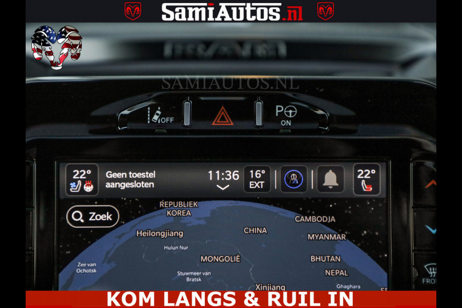 Dodge Ram GT HULK | 5.7 V8 HEMI | VIRTUAL COCKPIT | HEAD-UP | ADAPTIVE CRUISE | 360 CAMERA | TRX PACK | Comfortabele Dubbele Cabine met Royale 5 Zitplaatsen | BPM vrij | De specialist in Amerikaanse pick‑ups in Nederland en Europa.