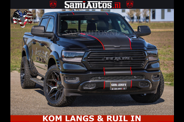 Dodge Ram GT HULK | 5.7 V8 HEMI | VIRTUAL COCKPIT | HEAD-UP | ADAPTIVE CRUISE | 360 CAMERA | TRX PACK | Comfortabele Dubbele Cabine met Royale 5 Zitplaatsen | BPM vrij | De specialist in Amerikaanse pick‑ups in Nederland en Europa.