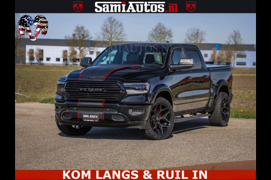 Dodge Ram GT HULK | 5.7 V8 HEMI | VIRTUAL COCKPIT | HEAD-UP | ADAPTIVE CRUISE | 360 CAMERA | TRX PACK | Comfortabele Dubbele Cabine met Royale 5 Zitplaatsen | BPM vrij | De specialist in Amerikaanse pick‑ups in Nederland en Europa.