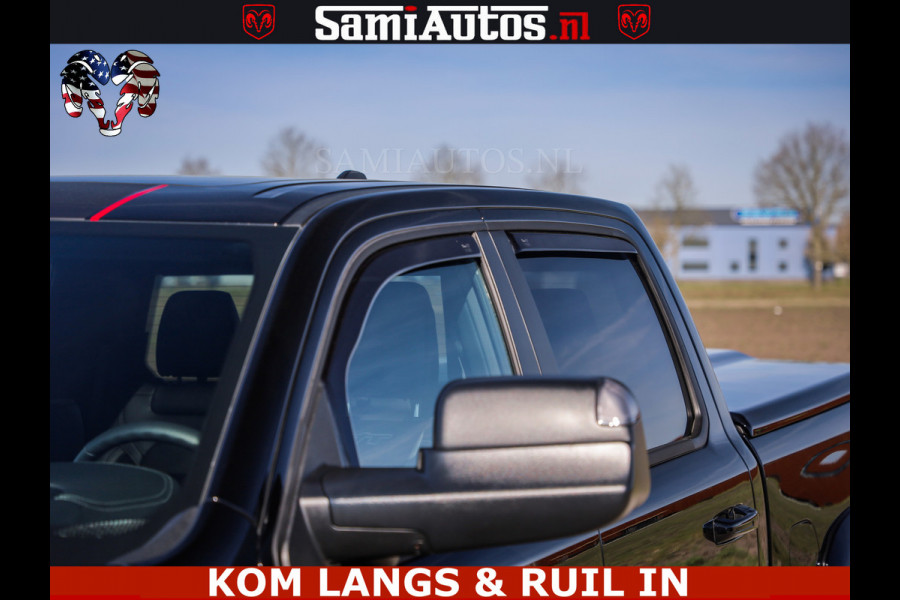 Dodge Ram GT HULK | 5.7 V8 HEMI | VIRTUAL COCKPIT | HEAD-UP | ADAPTIVE CRUISE | 360 CAMERA | TRX PACK | Comfortabele Dubbele Cabine met Royale 5 Zitplaatsen | BPM vrij | De specialist in Amerikaanse pick‑ups in Nederland en Europa.