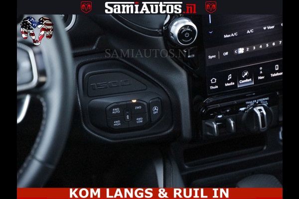 Dodge Ram GT HULK | 5.7 V8 HEMI | VIRTUAL COCKPIT | HEAD-UP | ADAPTIVE CRUISE | 360 CAMERA | TRX PACK | Comfortabele Dubbele Cabine met Royale 5 Zitplaatsen | BPM vrij | De specialist in Amerikaanse pick‑ups in Nederland en Europa.