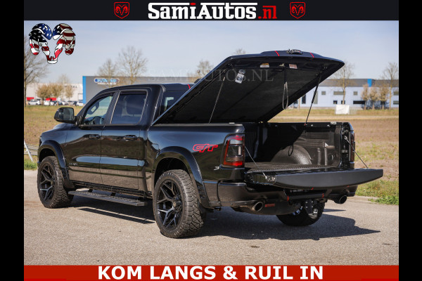 Dodge Ram GT HULK | 5.7 V8 HEMI | VIRTUAL COCKPIT | HEAD-UP | ADAPTIVE CRUISE | 360 CAMERA | TRX PACK | Comfortabele Dubbele Cabine met Royale 5 Zitplaatsen | BPM vrij | De specialist in Amerikaanse pick‑ups in Nederland en Europa.