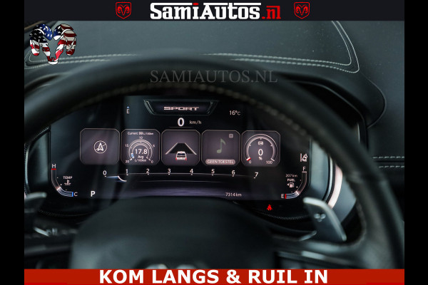 Dodge Ram GT HULK | 5.7 V8 HEMI | VIRTUAL COCKPIT | HEAD-UP | ADAPTIVE CRUISE | 360 CAMERA | TRX PACK | Comfortabele Dubbele Cabine met Royale 5 Zitplaatsen | BPM vrij | De specialist in Amerikaanse pick‑ups in Nederland en Europa.