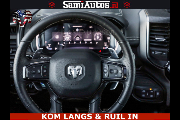 Dodge Ram GT HULK | 5.7 V8 HEMI | VIRTUAL COCKPIT | HEAD-UP | ADAPTIVE CRUISE | 360 CAMERA | TRX PACK | Comfortabele Dubbele Cabine met Royale 5 Zitplaatsen | BPM vrij | De specialist in Amerikaanse pick‑ups in Nederland en Europa.