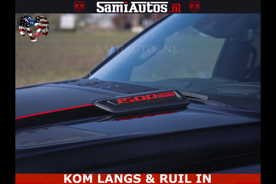 Dodge Ram GT HULK | 5.7 V8 HEMI | VIRTUAL COCKPIT | HEAD-UP | ADAPTIVE CRUISE | 360 CAMERA | TRX PACK | Comfortabele Dubbele Cabine met Royale 5 Zitplaatsen | BPM vrij | De specialist in Amerikaanse pick‑ups in Nederland en Europa.